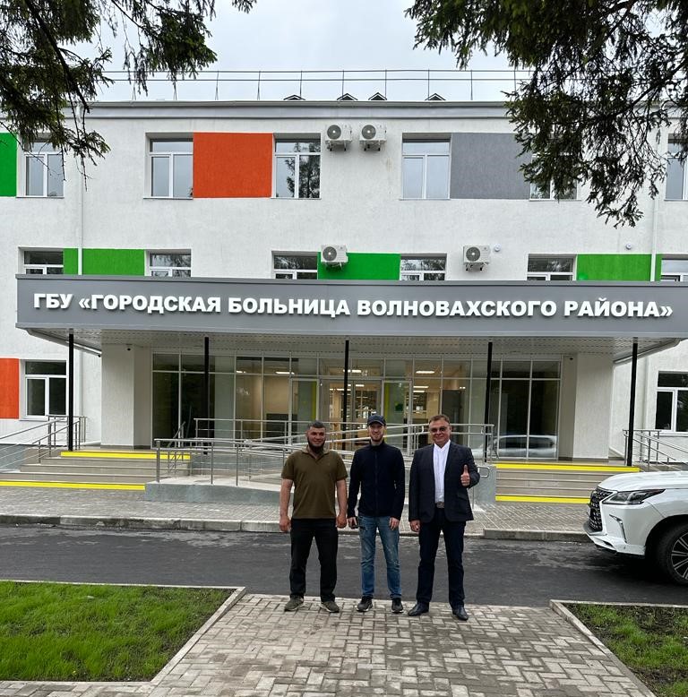 Корпорация «СОТИС» с партнерами восстановила железнодорожную больницу в Волновахе